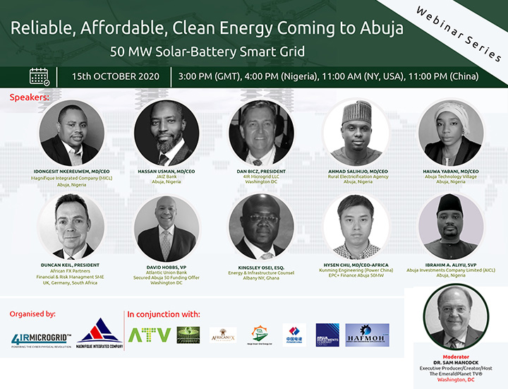 abuja 50 webinar introduced by 4ir microgrid hosted by emerald planet